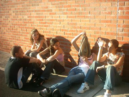 le groupe...